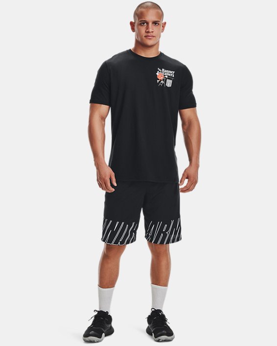 Men's UA Basketball Vintage T-Shirt, Black, pdpMainDesktop image number 1